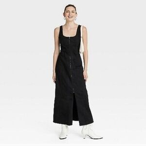 Universal Thread Black Midi Dress